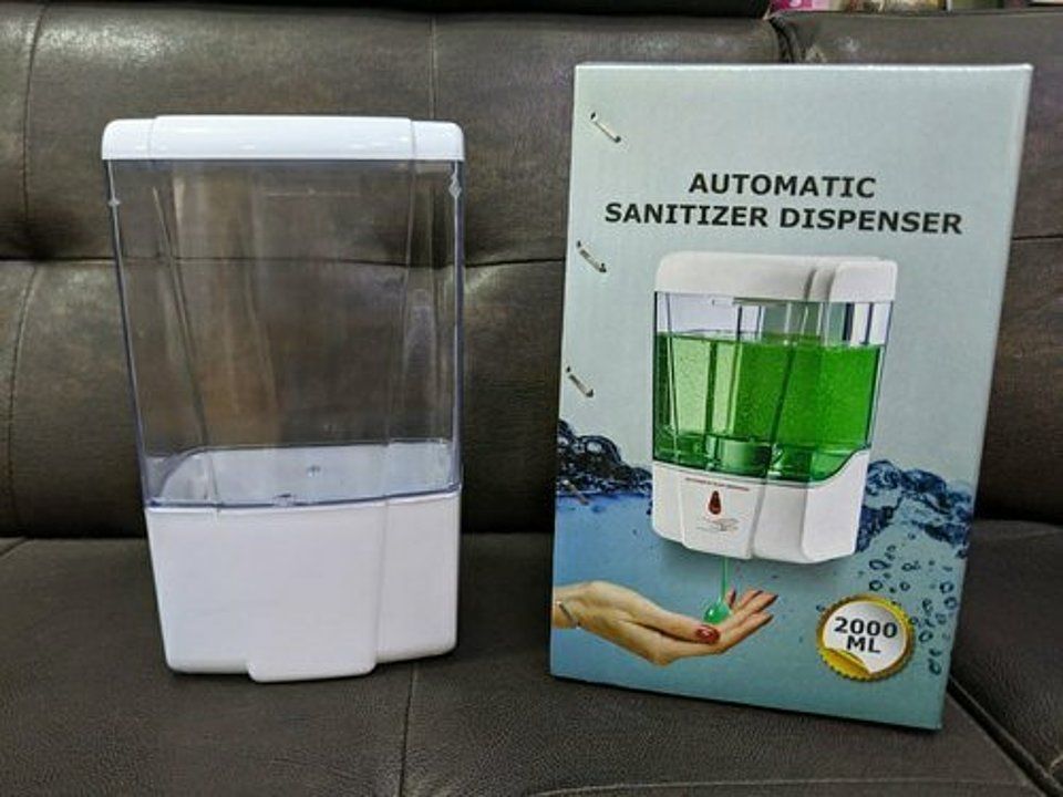 Contact less sanitizer dispensor uploaded by business on 8/29/2020