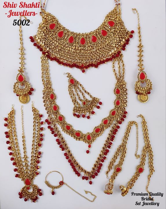 Bridal set Jewellery  uploaded by business on 8/10/2021