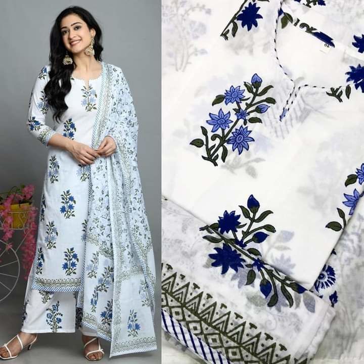 Kurthi & plazo set uploaded by business on 8/10/2021