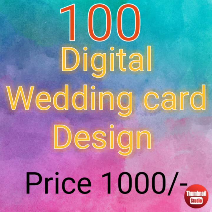 Digital wedding card design PSD  uploaded by Wedding Card Format on 8/10/2021