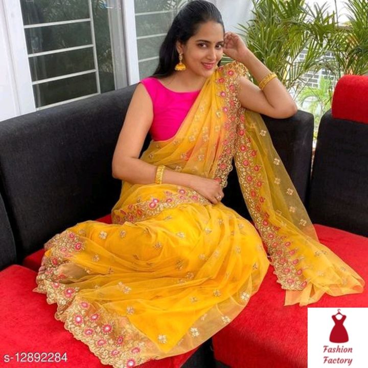 Saree uploaded by Fashion Factory on 8/10/2021