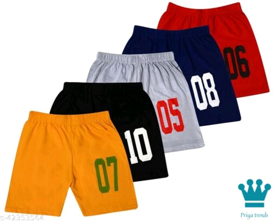 Pack of 5 shorts uploaded by business on 8/10/2021