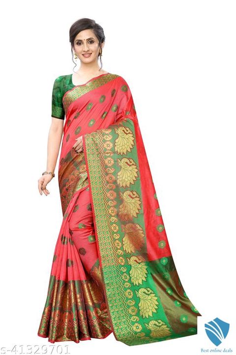 Fashion Feats elegant cotton slick sarees uploaded by Ladies Special on 8/10/2021