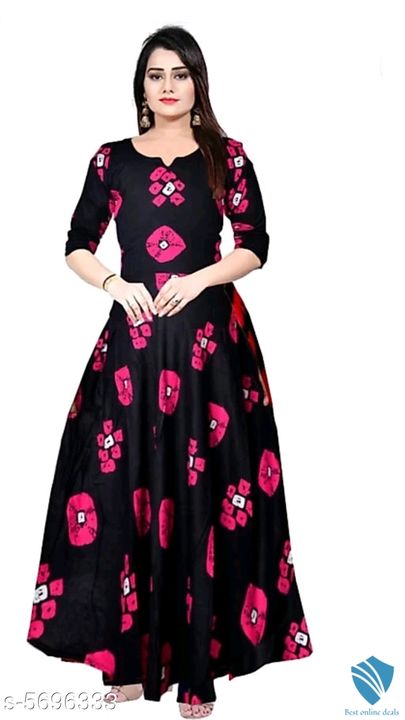Trendy women stylish long gowns uploaded by business on 8/10/2021