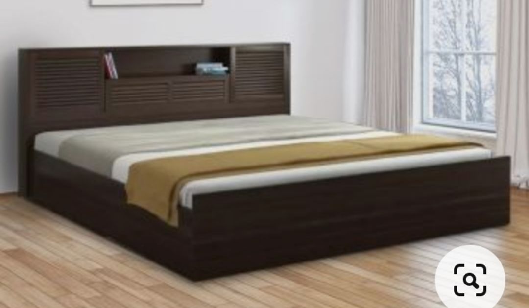 Wooden storage bed uploaded by Vinod Steel and wooden furniture  on 8/10/2021