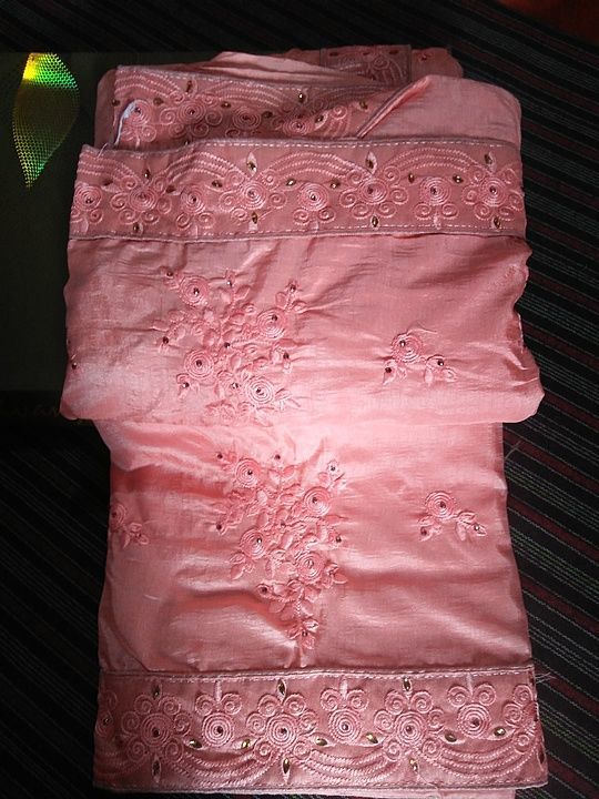 Lite work saree uploaded by business on 8/29/2020