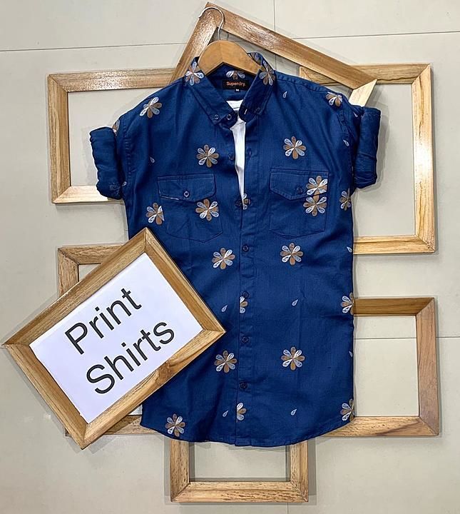 Print shirt uploaded by Aakash collection on 8/29/2020