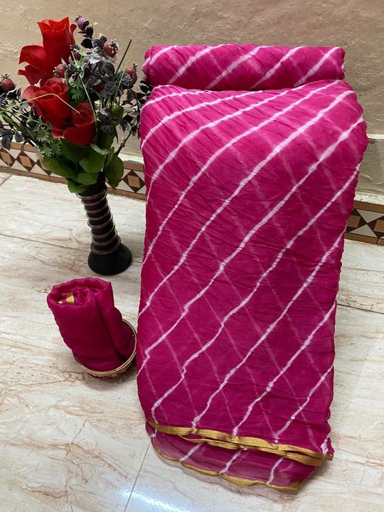 lahriya saree uploaded by business on 8/10/2021