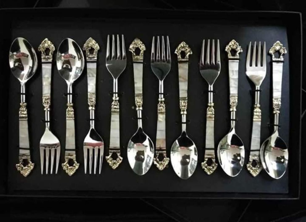 Fork/spoon set uploaded by SBM Handicrafts on 8/10/2021