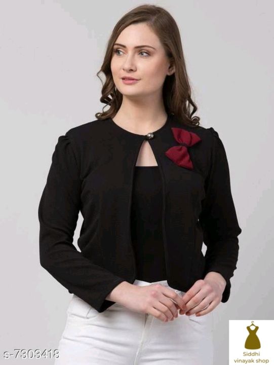 Women's Solid Black Cotton Blend  uploaded by business on 8/11/2021
