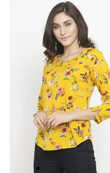 Daisy look flowers print tops uploaded by business on 8/29/2020