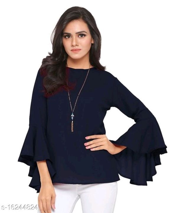Trendy glamourous women top uploaded by Our storeeee on 8/11/2021