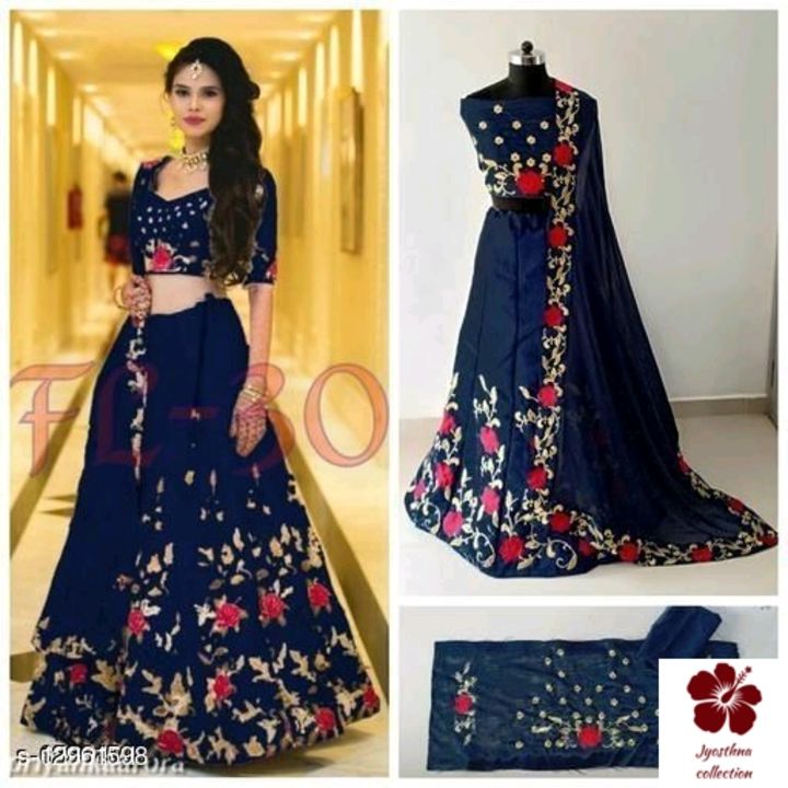 Semi striched lehenga uploaded by Jyosthna collection on 8/11/2021