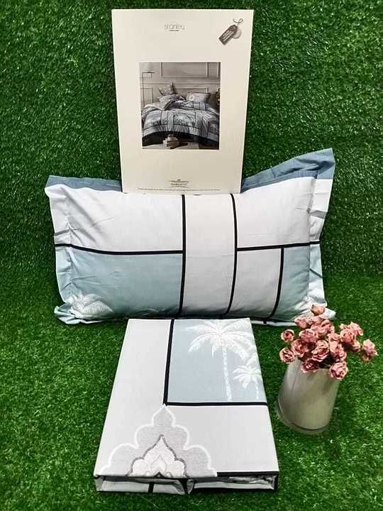B'Jork Branded Cotton Bedsheet with pillow cover  uploaded by Hindware international  on 8/29/2020