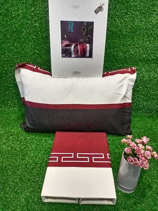 B'Jork Branded Cotton Bedsheet with pillow cover  uploaded by Hindware international  on 8/29/2020