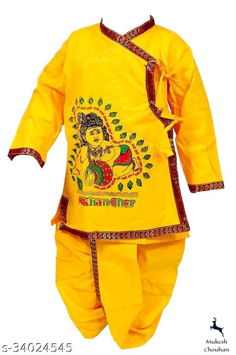 Modern Trendy Kids Boys Kurta Sets*
Top fabric: Cotton
Bottom Fabric: Cotton
Sleeve Le uploaded by Mukesh Kumar on 8/11/2021
