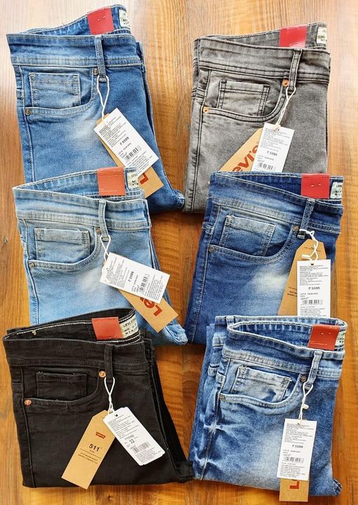 100% Heavy Raymond Twill Peach jeans uploaded by Rifat Fashion on 8/11/2021