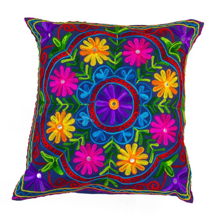 Embroidery cushion cover uploaded by business on 8/11/2021