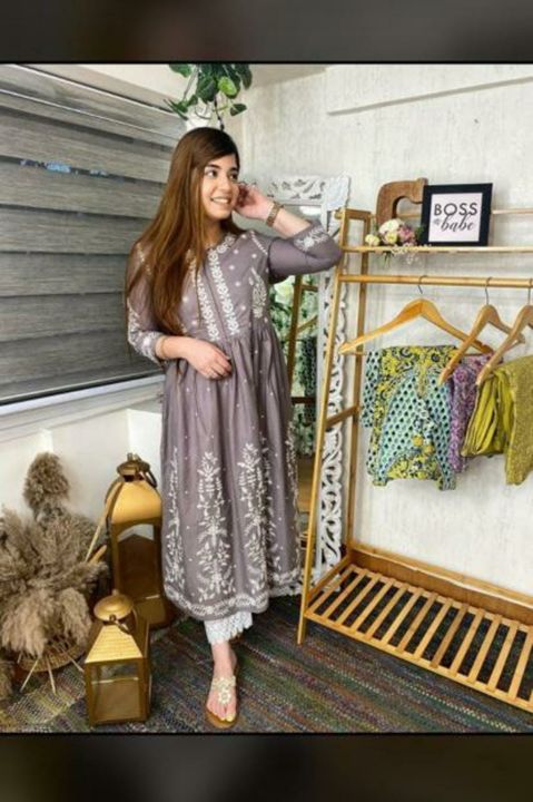 Frock style kurti uploaded by business on 8/11/2021