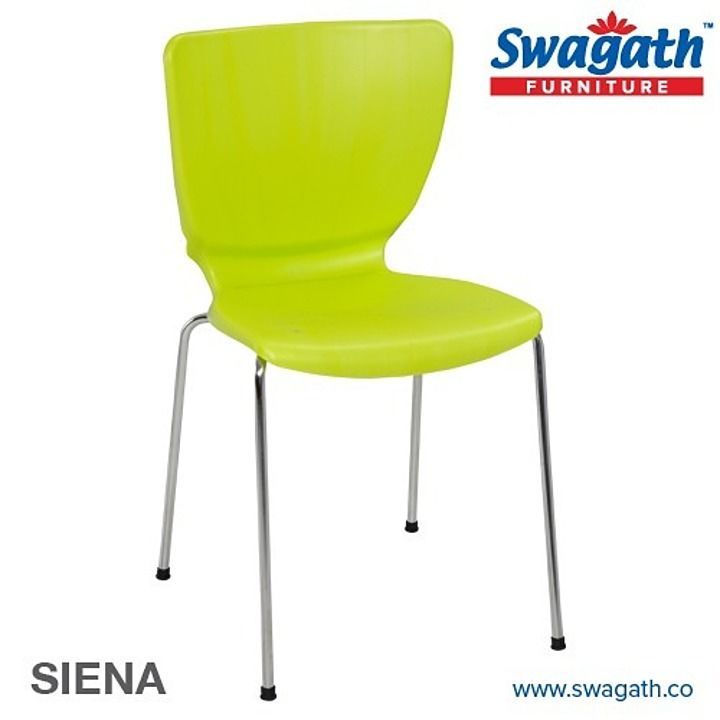 Swagath SIENA Cafe Chair with Stainless Steel Legs uploaded by business on 8/30/2020