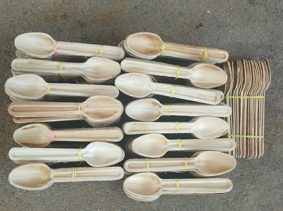 Areca leaf spoon uploaded by Teleport  on 5/30/2020