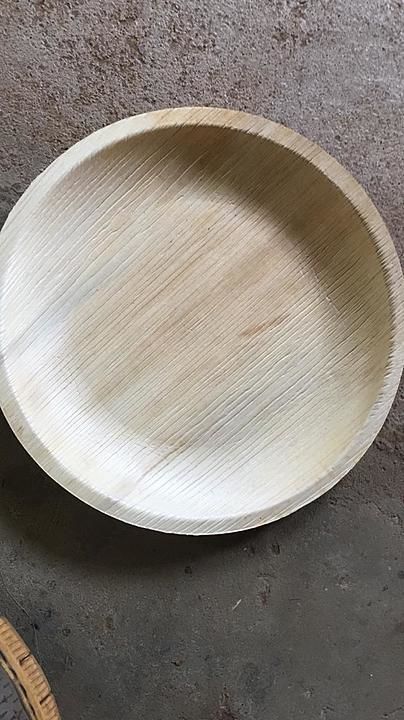 Areca leaf round plate 10 inchs uploaded by business on 5/30/2020
