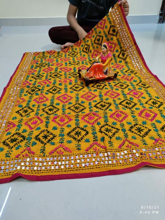 Phulkari duppattas uploaded by A&S Creations on 8/12/2021