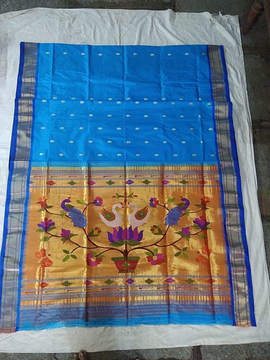 Original handloom paithani uploaded by business on 8/30/2020