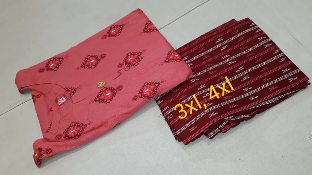 Cotton flax kurti pant set uploaded by Shivalik fashion garments on 8/12/2021