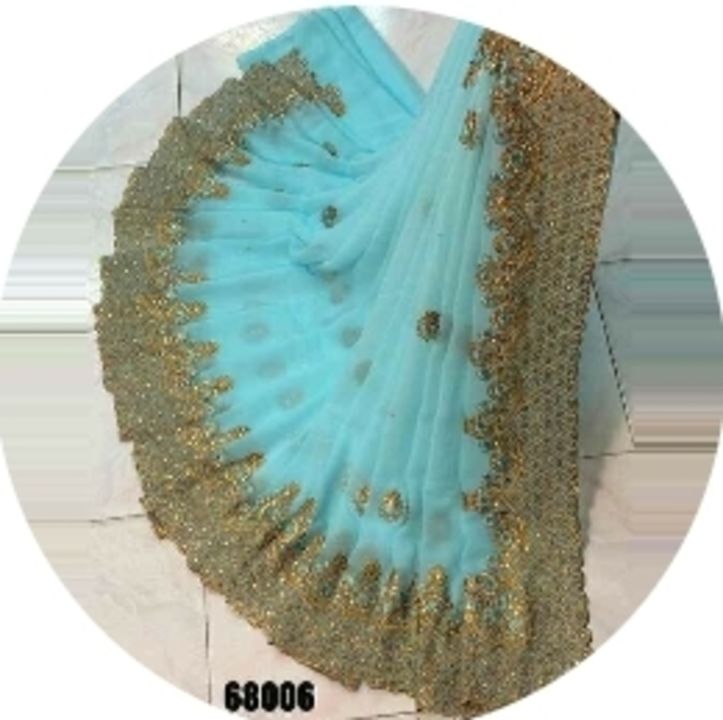 Party wear saree uploaded by Rajshree collection on 8/12/2021