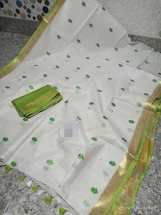 Post image My latest emboundary sarees
