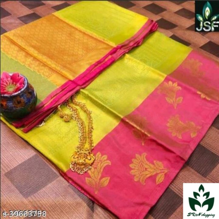 New Banarasi Kora Muslin Silk Saree Fancy With Blouse  uploaded by 🌺ATTRACTIVE COLLECTIONS 🌺 on 8/12/2021