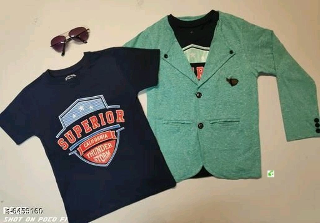 Checkout this hot & latest Tshirts
Tinkle Trendy Boys Blazer With Tshirts uploaded by My Shop Prime on 8/30/2020