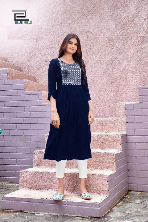 Women's Midi Kurtis with Side Cut uploaded by business on 8/12/2021