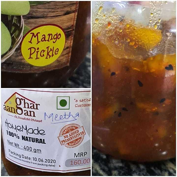 Home made pickle (Aam Meetha) uploaded by Reenolds Rubber on 8/30/2020