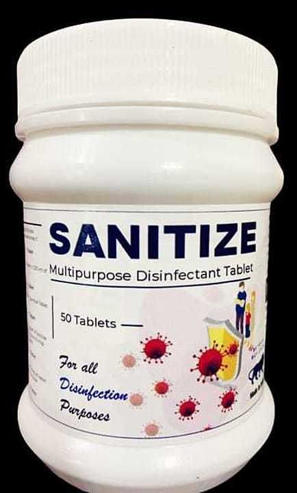 Sanitizer tablet uploaded by business on 8/30/2020
