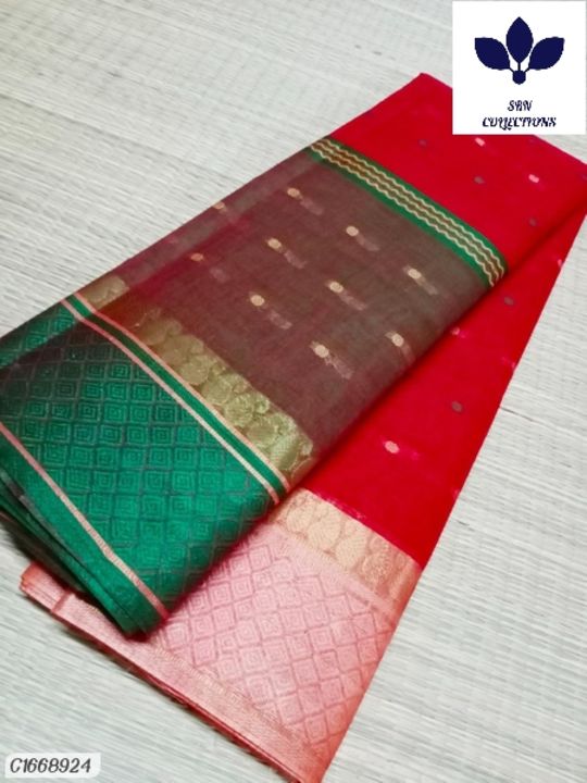 Catalog Name:* Elegant Handwoven Tant Cotton Handloom Saree uploaded by 🌺ATTRACTIVE COLLECTIONS 🌺 on 8/12/2021