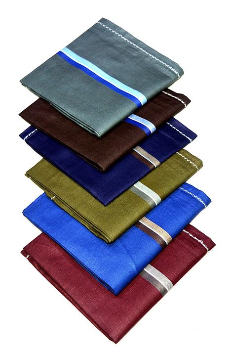 Post image Men's Colorful Dark Handkerchief!