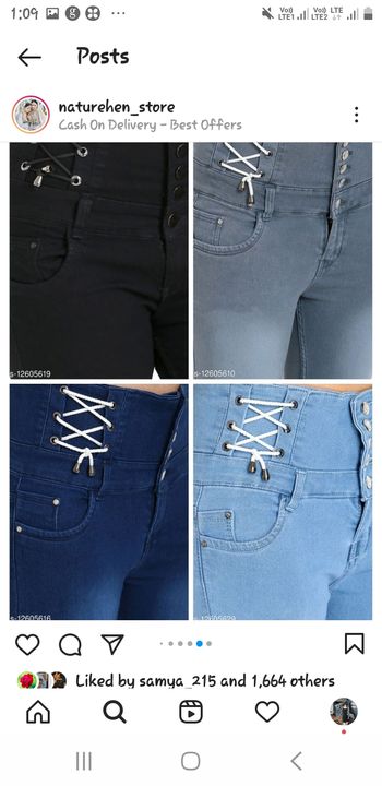 Cool jeans for women uploaded by business on 8/13/2021