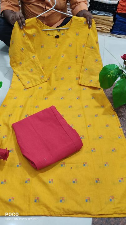 Cotton kurti uploaded by Namita's collection on 8/13/2021