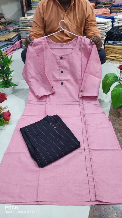 Cotton kurti uploaded by Namita's collection on 8/13/2021