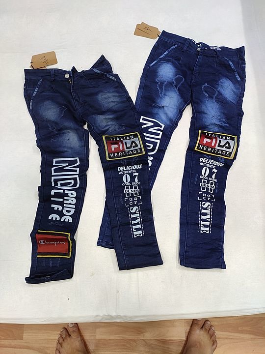 Denim jeans toun cereses belloon fit size 28/30/30/32/34 uploaded by business on 8/30/2020