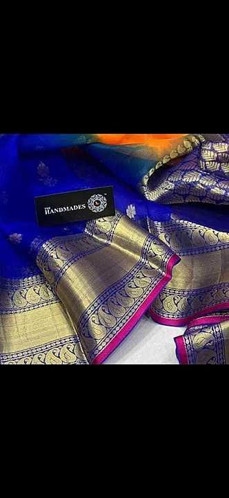 Banarasi handloom saree  uploaded by business on 8/30/2020