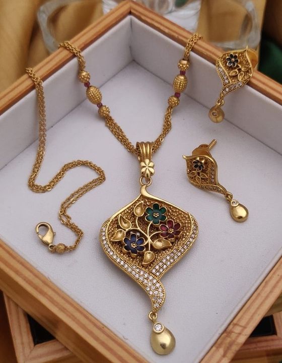 Post image I want 1 Pieces of One gram gold jewellery.
Below is the sample image of what I want.