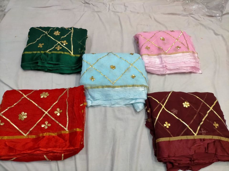 Gota saree  uploaded by business on 8/14/2021