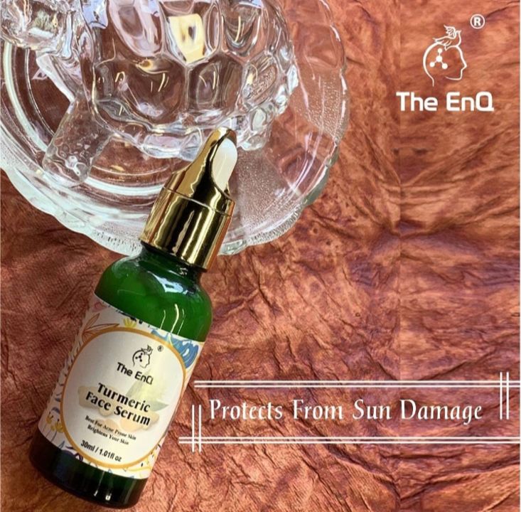 The EnQ Turmeric Face Serum uploaded by business on 8/14/2021