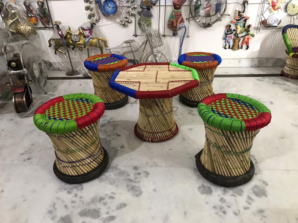 Handcrafted large Mudha Stools for sitting Indoor/Outdoors Set Of 5

 uploaded by Craferia Export on 8/14/2021