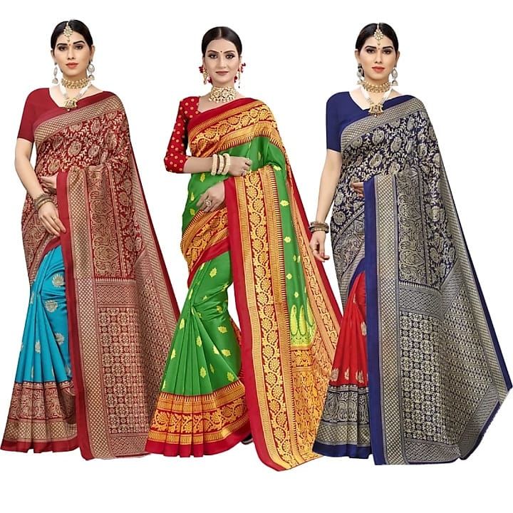 Women cotton silk saree uploaded by Sellerhub1 on 8/14/2021