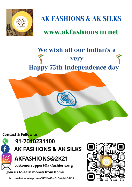 Post image Just visit us @ www.akfashions.in.net