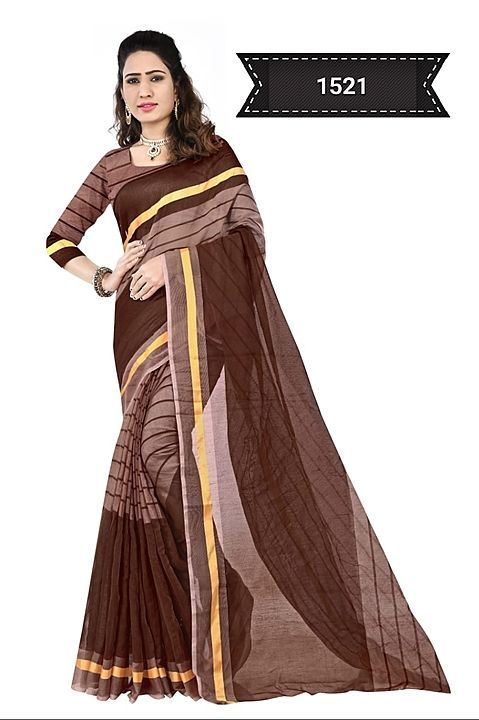 Women's Cotton saree uploaded by business on 8/31/2020